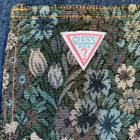 **Host Pick**Guess Vintage Ultra High Waist Mom Jeans with Tapestry Pockets - Picture 11 of 15